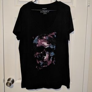 Torrid Galaxy Skull T-shirt